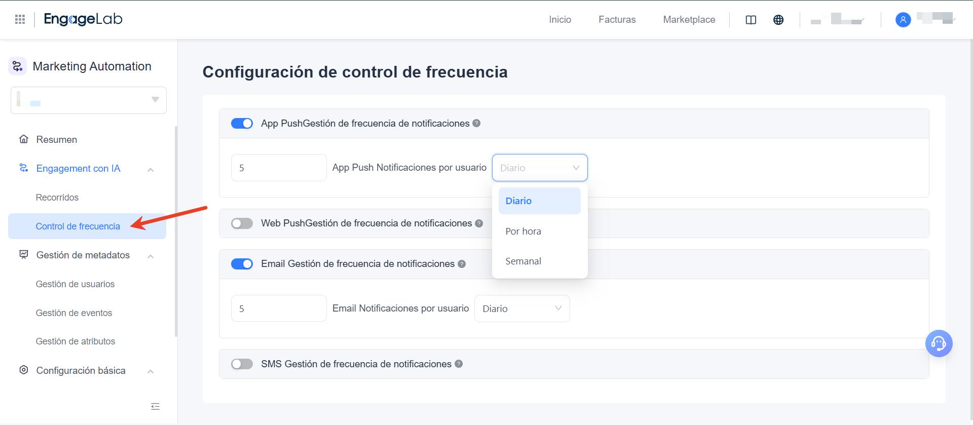 Control de frecuencia