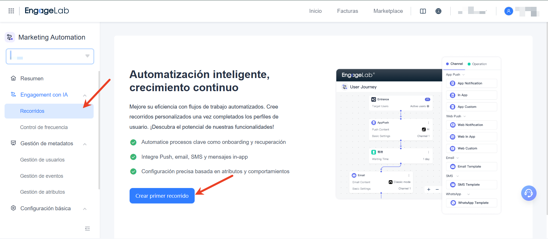 Cómo crear un recorrido desde cero