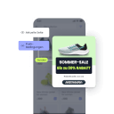 Durch Nutzerverhalten ausgelöste Benachrichtigung