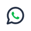 Icon Outline Blue Product Whats App