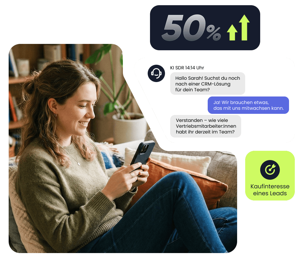Conversational Sales Hero Banner