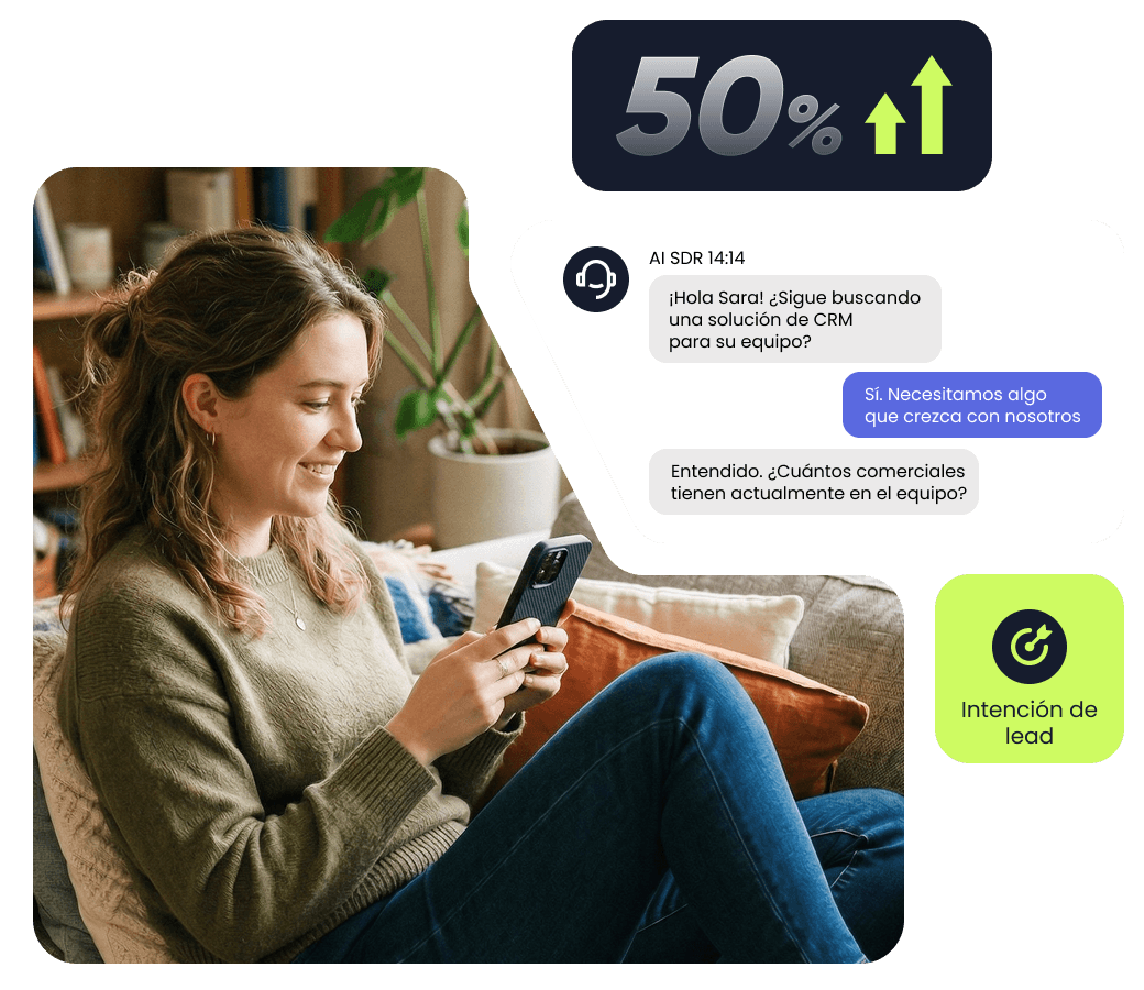 Conversational Sales Hero Banner