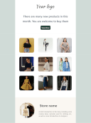 Plantilla de correo para lanzamiento de producto