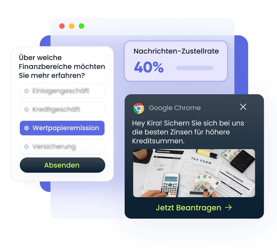 Web Push Header Banner